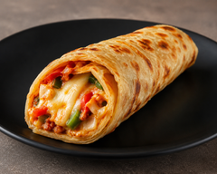 Pizza Paratha Roll