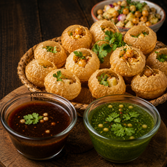 Gol Gappy ( Meethy Namkeen Mix ) 9 PCS