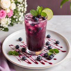 Blueberry Mocktail