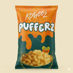 Korneez Pufferz Cheese Puffs 120 Rs
