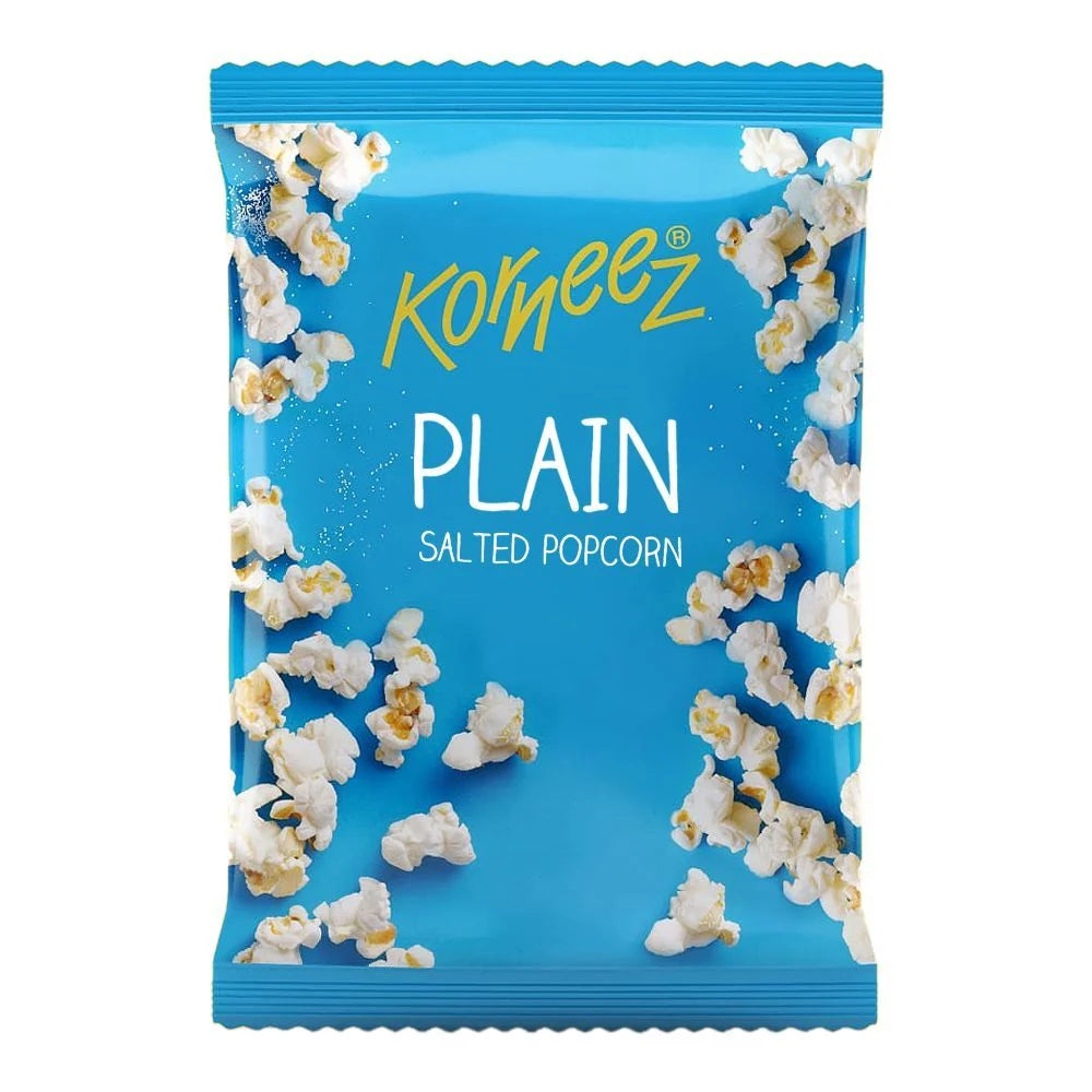 Korneez Pop Corn Plain Salted, 120 Rs