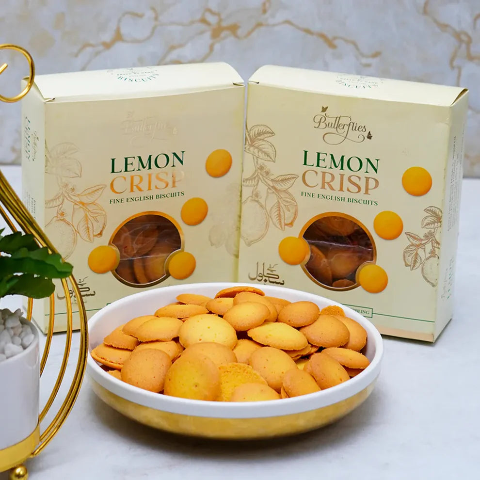 Cafe Sajawal Lemon Crisp Biscuits