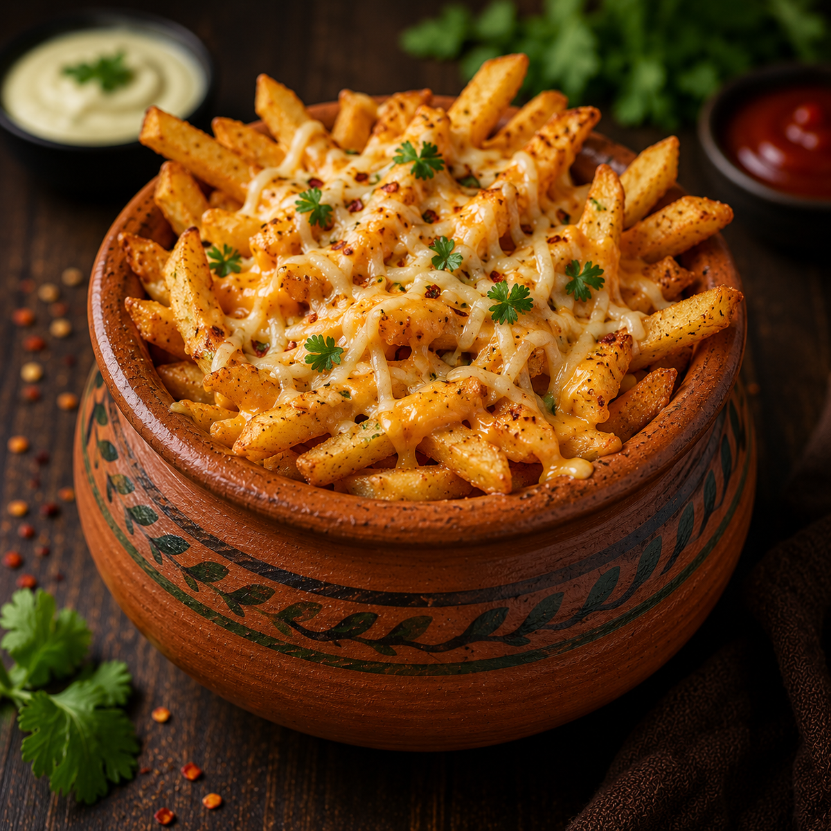 Chessy Matka Fries