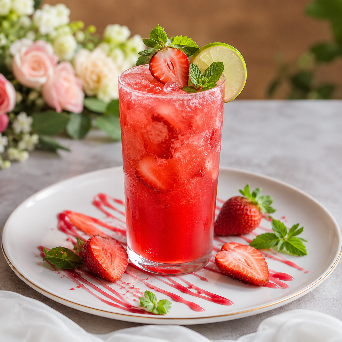 Strawberry Mocktail