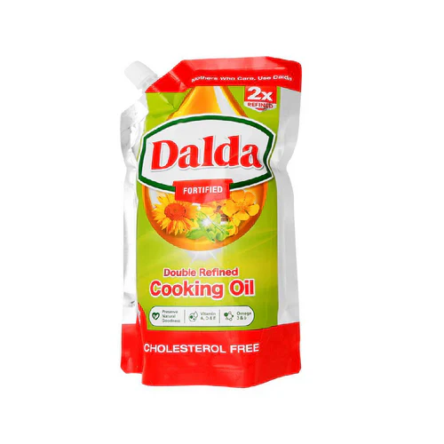 DALDA COOKING OIL STAND UP POUCH 1 LTR