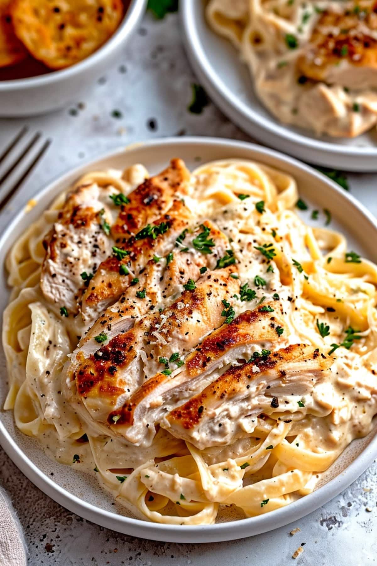 Ckn Alfrado Pasta