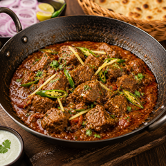 Beef Karahi + Dasi Ghee