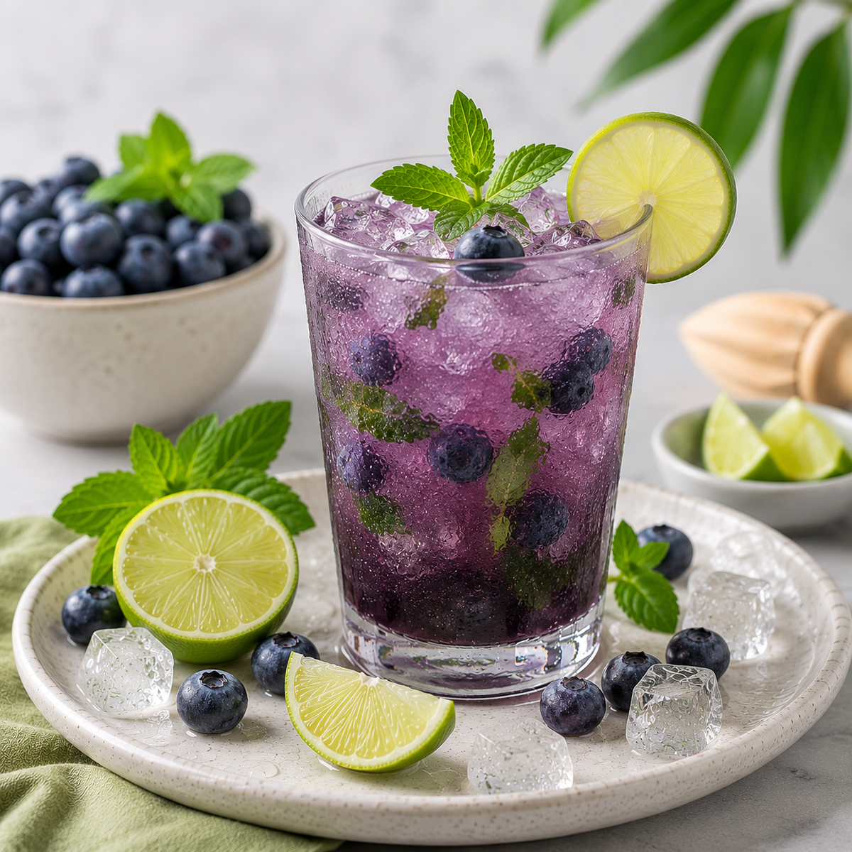 Blueberry Margarita Drink