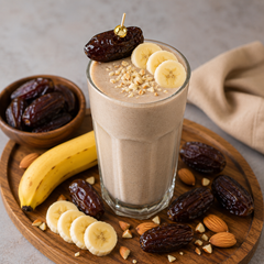 Banana + Khajoor Shake