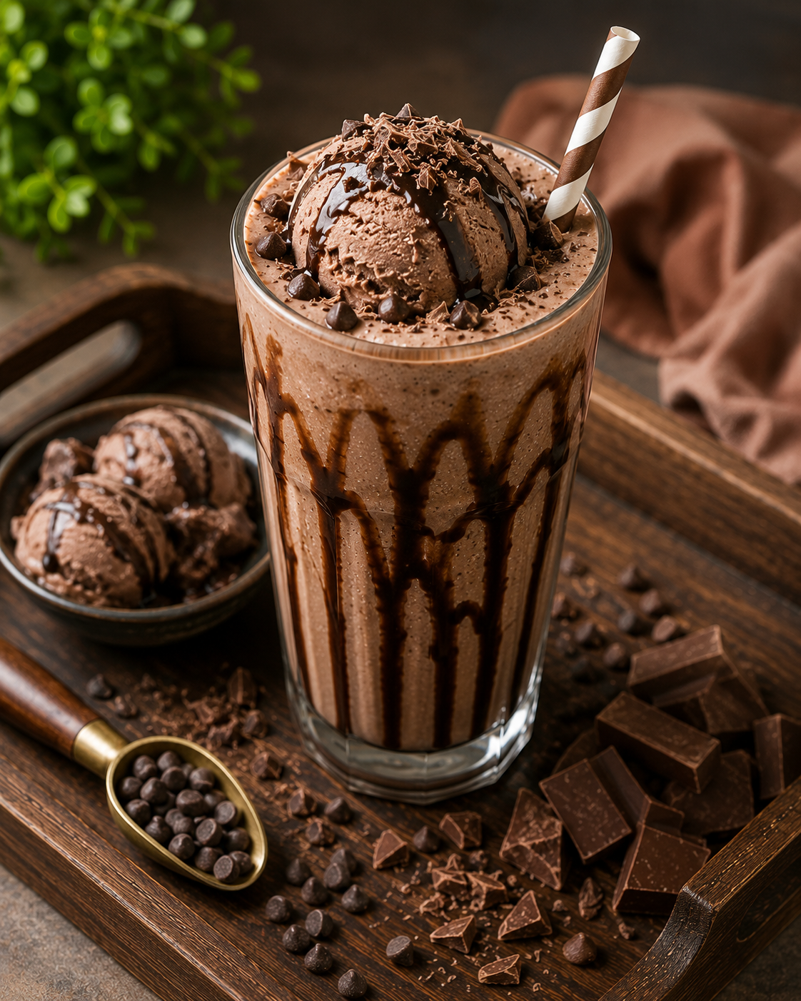 Chocolate Ice Cream Shake