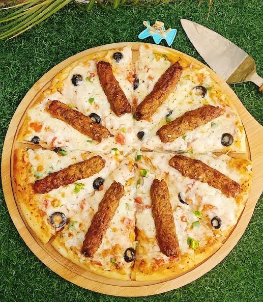 1 Piece Chicken Pizza Kabab