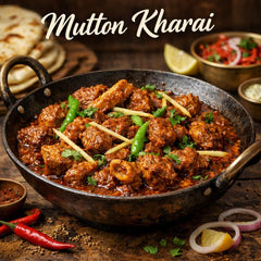 Mutton Karahi + Desi  Ghee