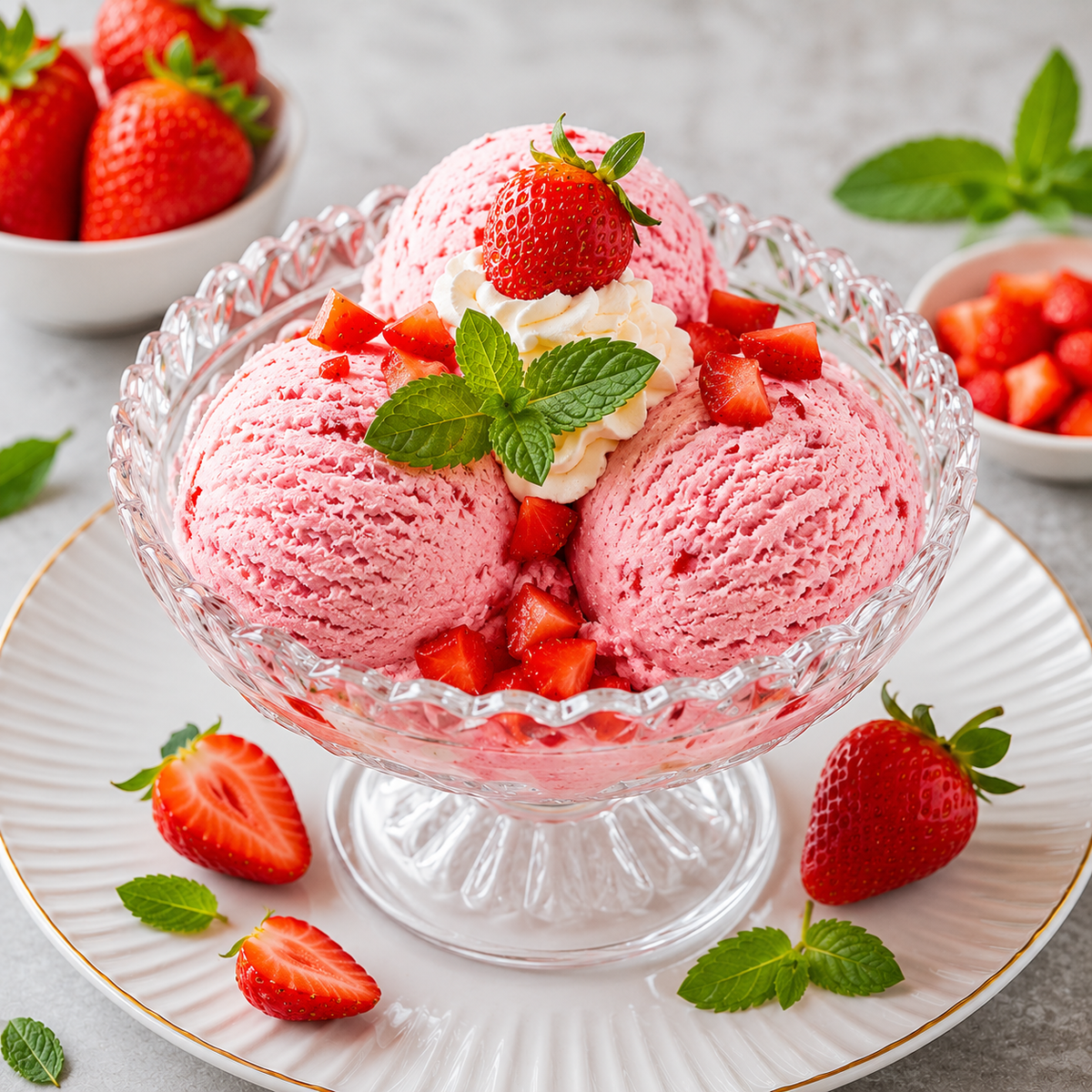 Strawberry Ice Cream