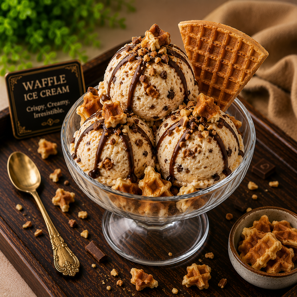 Waffle Ice Cream
